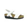 Naot Kayla White Pearl Leather | Sandals