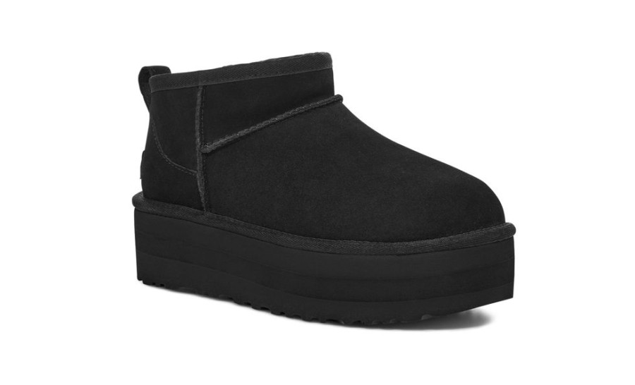 UGG® Ugg W Classic Ultra Mini Platform 1135092 Blk | Boots