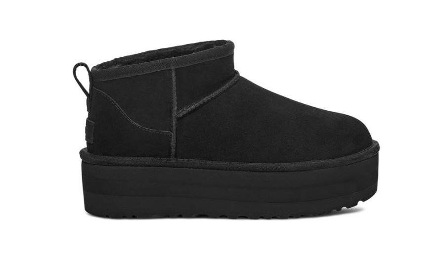 UGG® Ugg W Classic Ultra Mini Platform 1135092 Blk | Boots