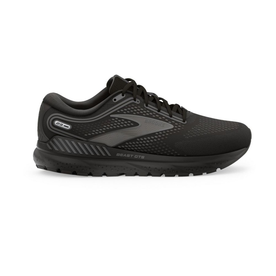 Brooks Running Beast Gts 23 Black Gunmetal Men'S | Athletic