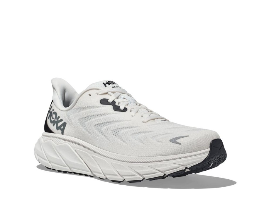 Hoka Arahi 6 Blanc De Blanc Steel Wool Men'S | Athletic