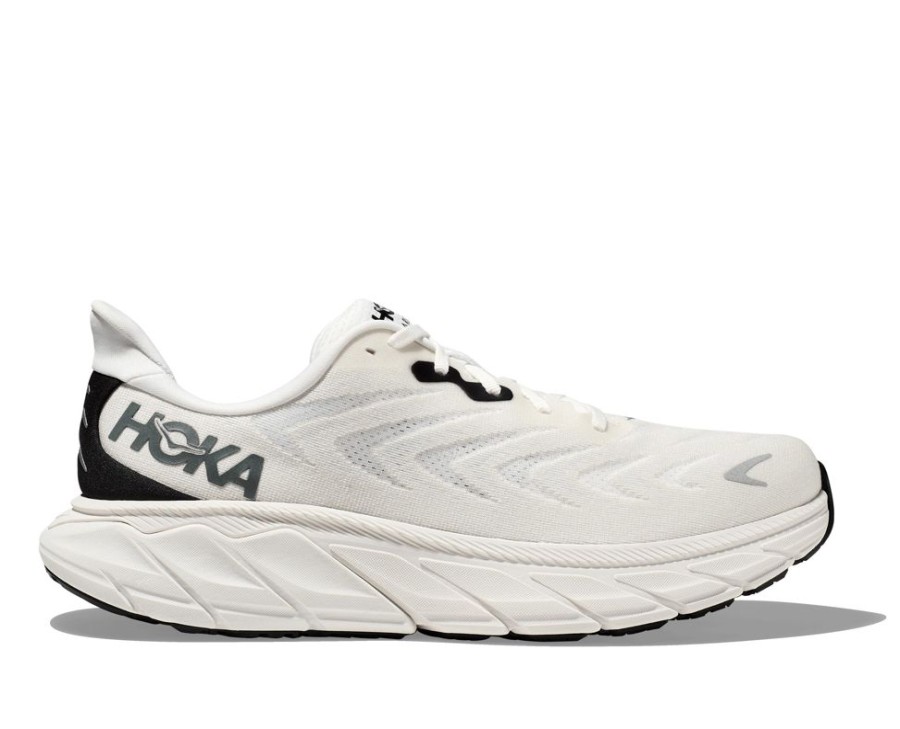 Hoka Arahi 6 Blanc De Blanc Steel Wool Men'S | Athletic