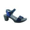 Naot Intact Navy Velvet Leather | Sandals