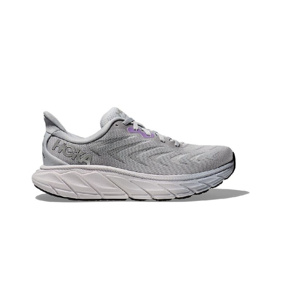 Hoka Arahi 6 Wide Harbor Mist Silver Women'S | Athletic