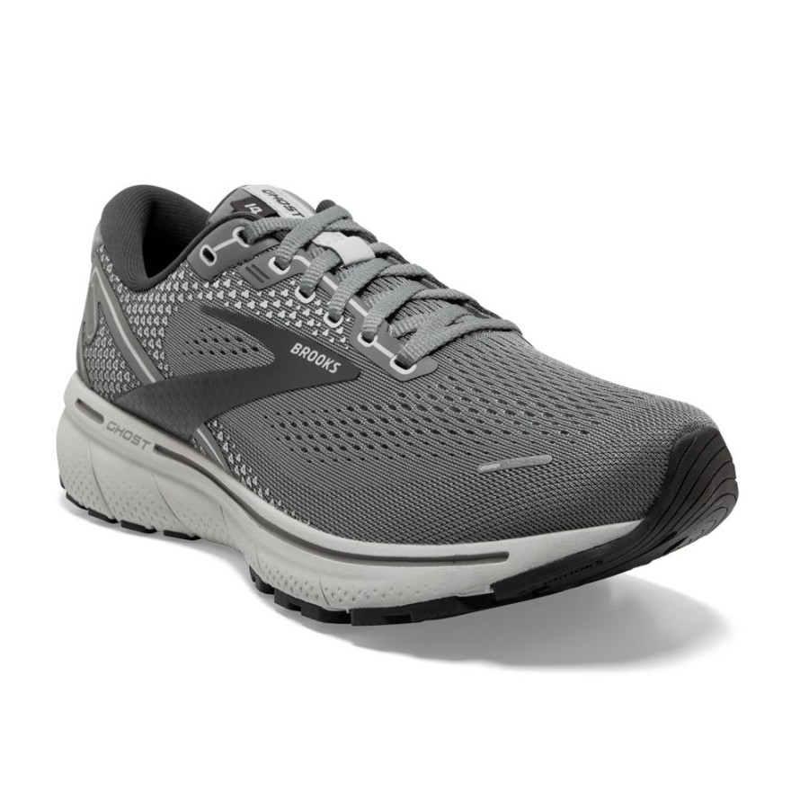 Brooks Running Ghost 14 Grey Men'S | Athletic