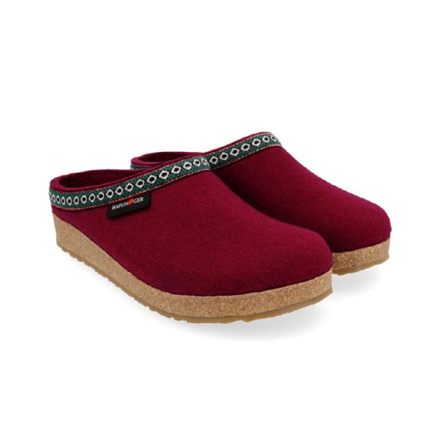 Haflinger Gz Bordeaux | Slippers