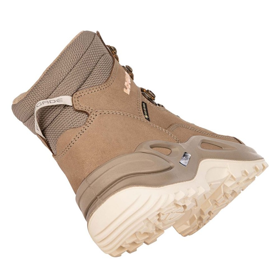 Lowa Renegade Gtx Mid Sand Apricot Women'S | Boots