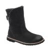 Birkenstock Uppsala Black Shearling Suede Leather Regular Width | Boots