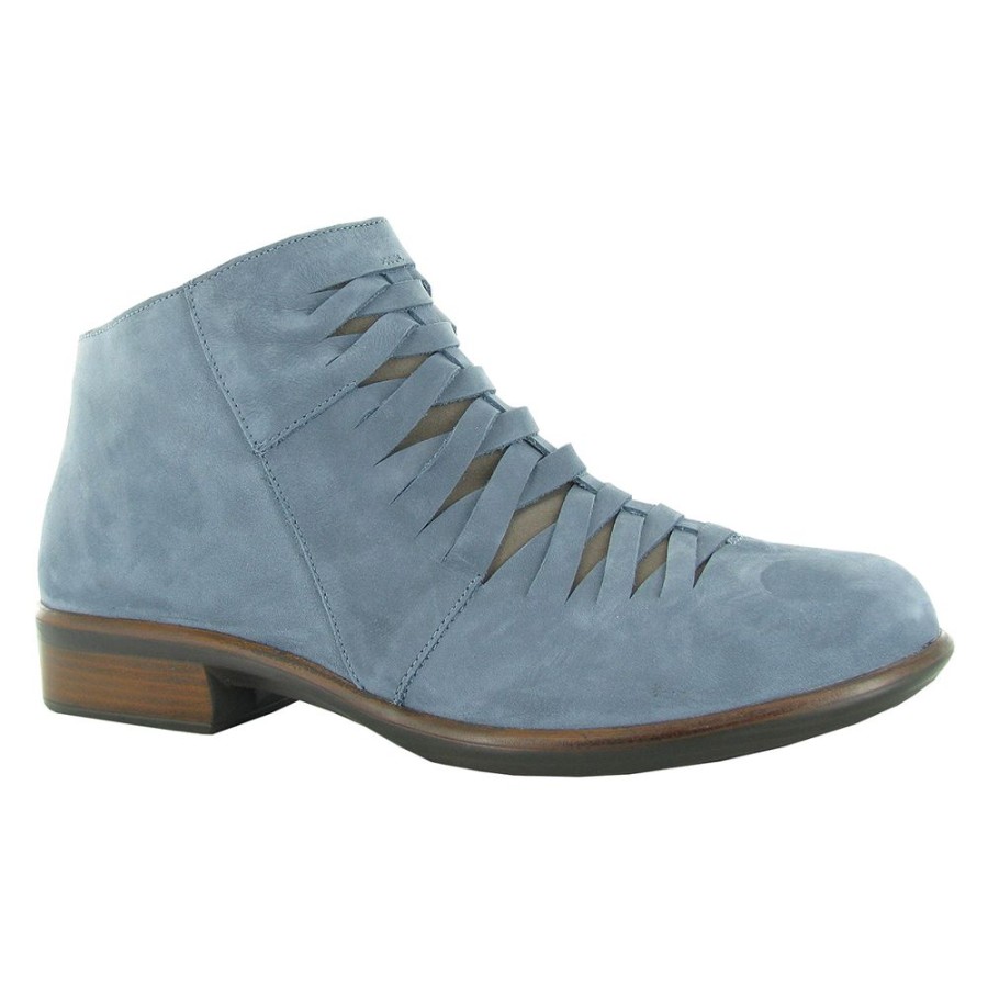 Naot Leveche Feather Blue Leather | Boots