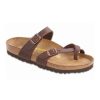 Birkenstock Mayari Habana Oiled Leather Regular Width Hard Footbed | Sandals