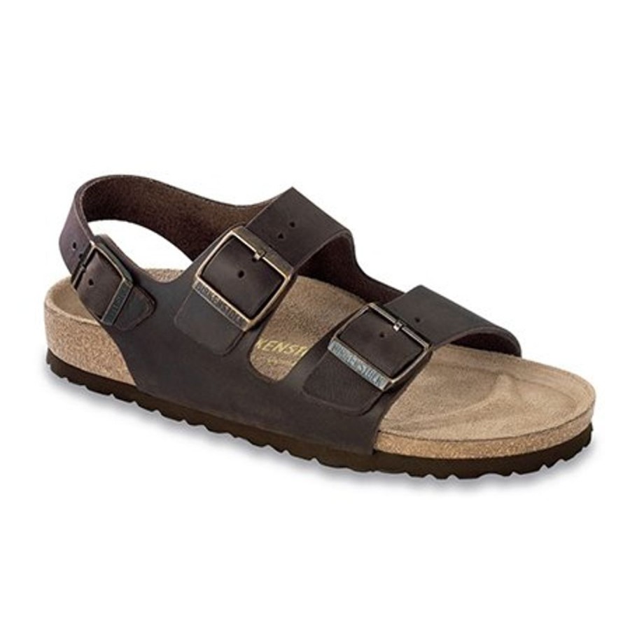 Birkenstock Milano Habana Oiled Leather | Sandals