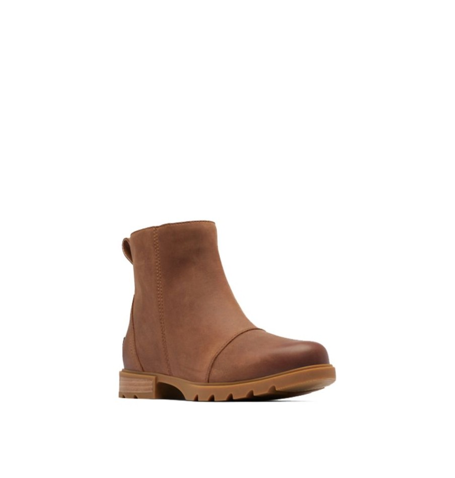 Sorel Emelie Iii Zip Wp Velvet Tan Gum | Boots