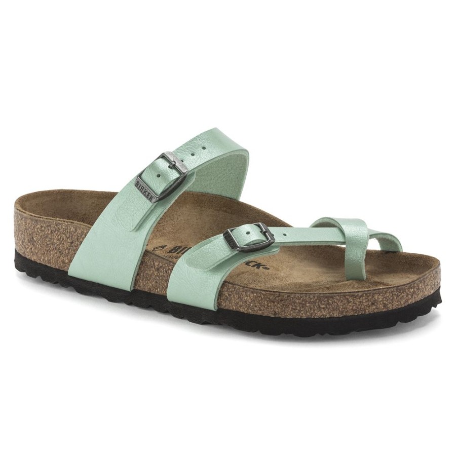 Birkenstock Mayari Graceful Mathca Birko-Flor Regular Width Hard Footbed | Sandals