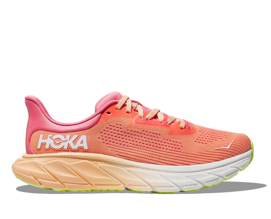 Hoka Arahi 7 Papaya Coral Women'S | Athletic