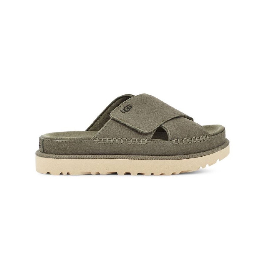 UGG® Goldenstar Cross Moss Green Women'S | Sandals