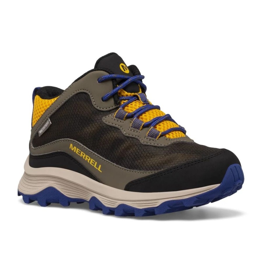 Merrell Moab Speed Mid Wp Cobalt Gold Kid'S | Boys