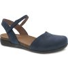 Dansko Rowan Navy Milled Nubuck | Casual