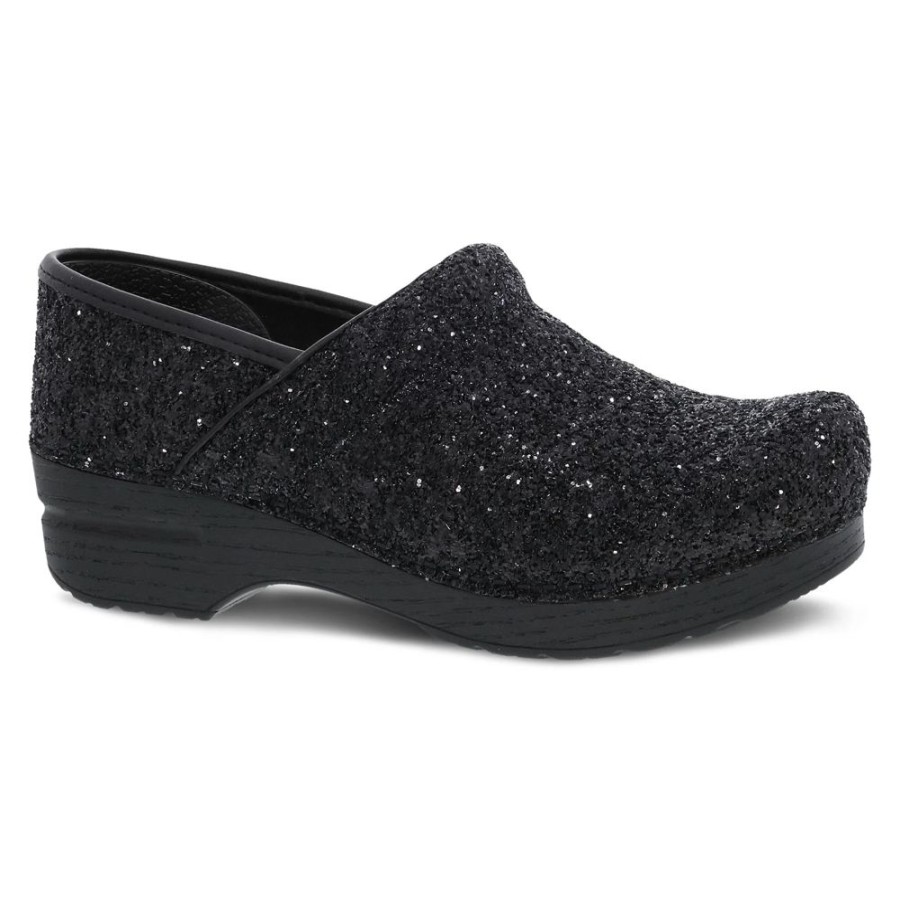 Dansko Pro Black Glitter | Clogs