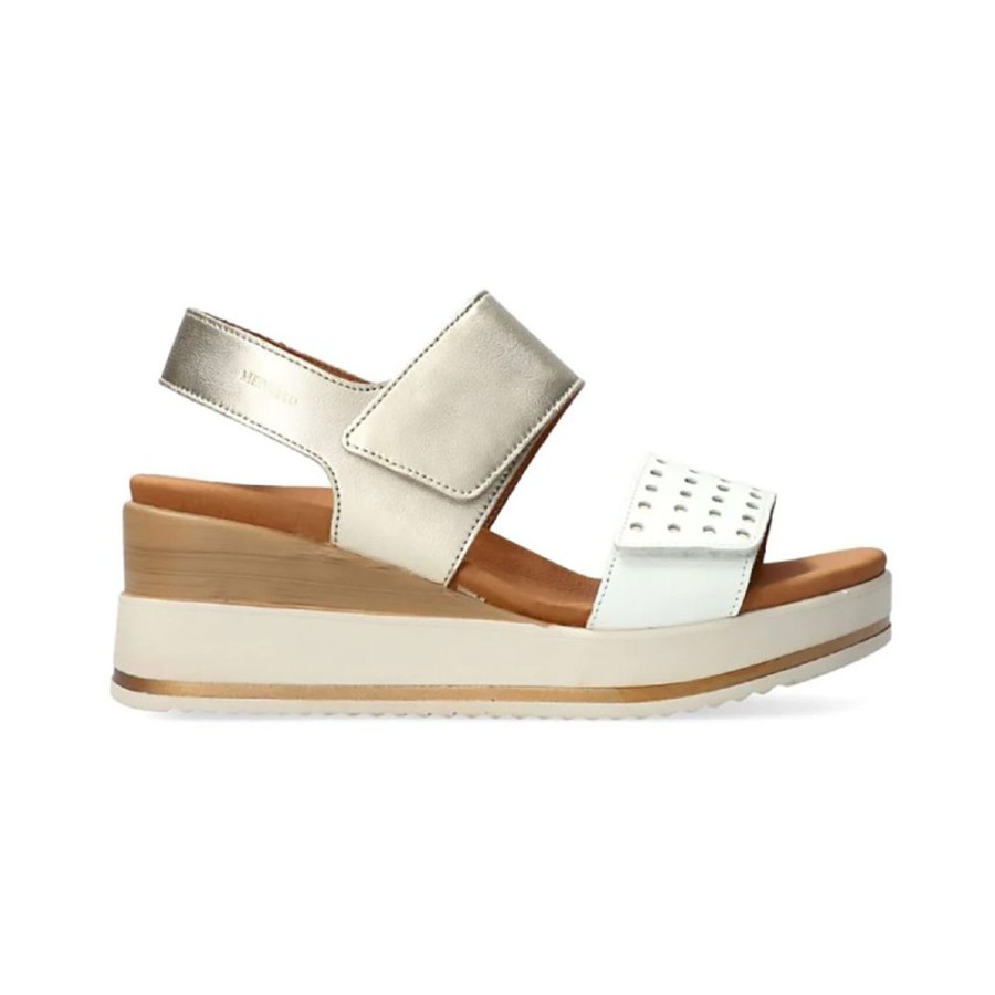 Mephisto Swena White Silk Women'S | Sandals