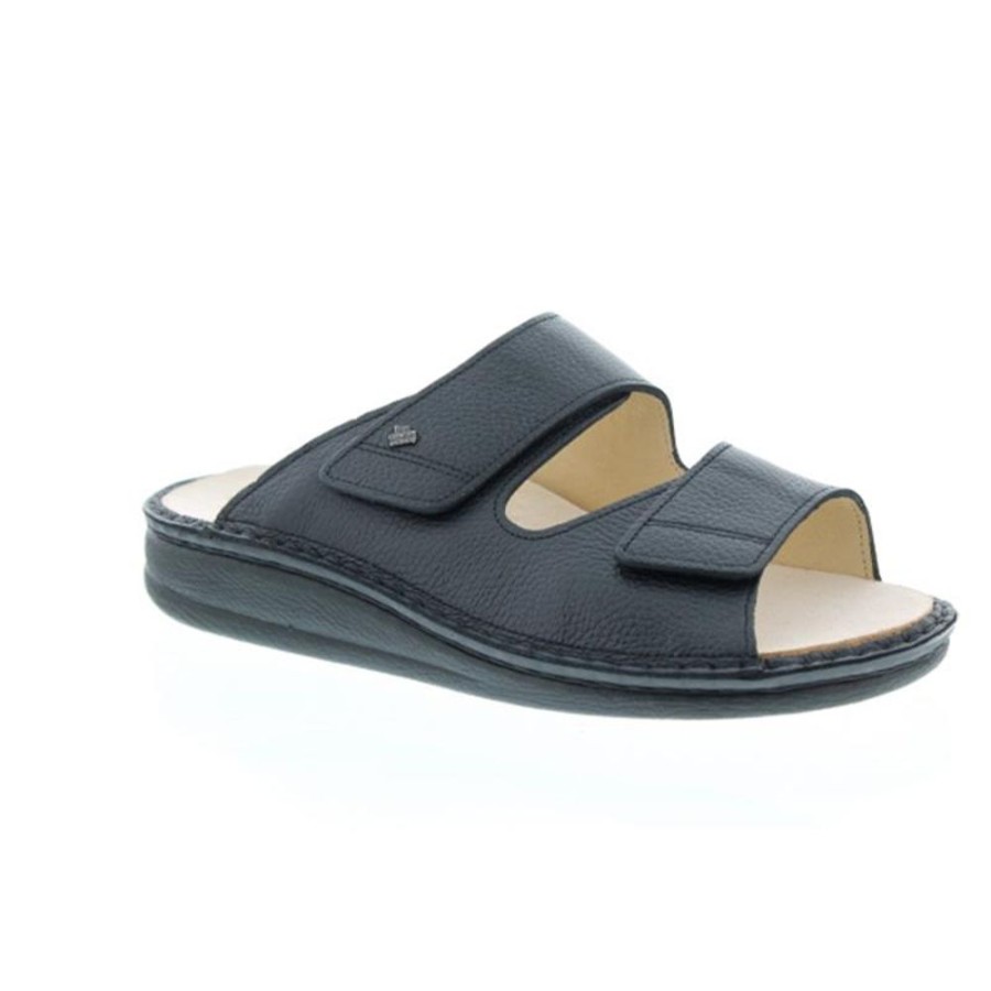 Finn Comfort Riad Black Bison | Sandals