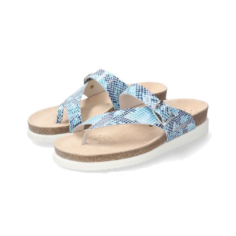 Mephisto Helen Turquoise Sand Women'S | Sandals