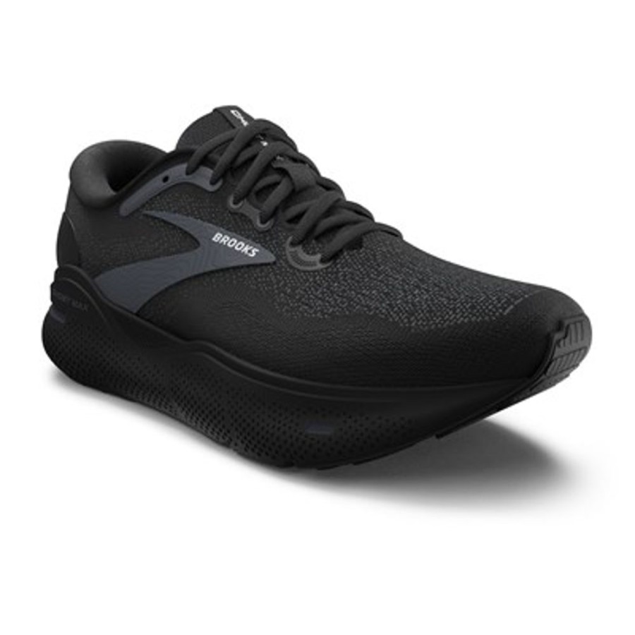 Brooks Running Ghost Max Black Black Ebony Men'S | Athletic