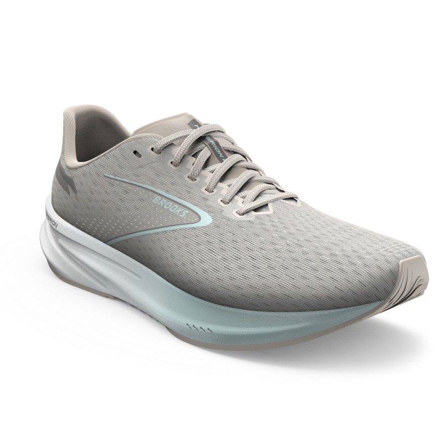 Brooks Running Hyperion Grey Blue Glass White Women'S | Athletic