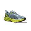 Hoka Speedgoat 5 Stone Blue Dark Citron Men'S | Casual