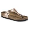 Birkenstock Gizeh Copper Birko-Flor Regular Width Hard Footbed | Sandals