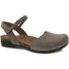 Dansko Rowan Taupe Milled Nubuck | Casual