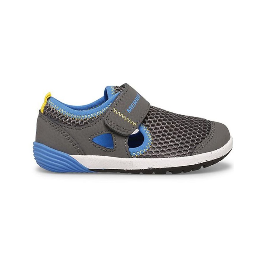 Merrell Bare Steps H2O Grey Black | Boys