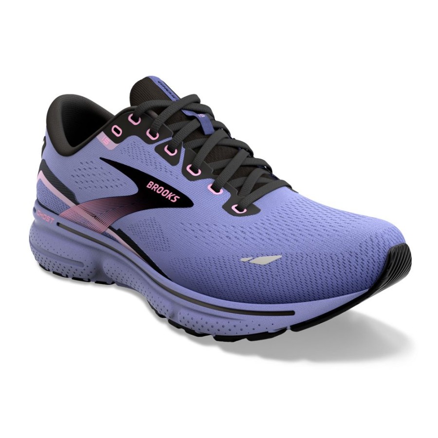 Brooks Running Ghost 15 Purple Pink Black Women'S | Athletic