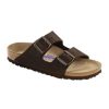 Birkenstock Arizona Habana Oiled Leather Regular Width Soft Footbed | Sandals