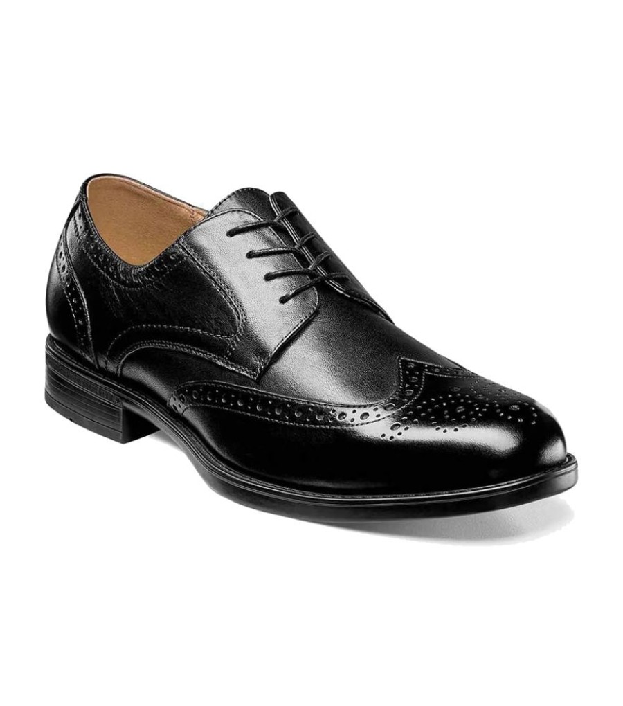 Florsheim Midtown Wingtip Black | Dress