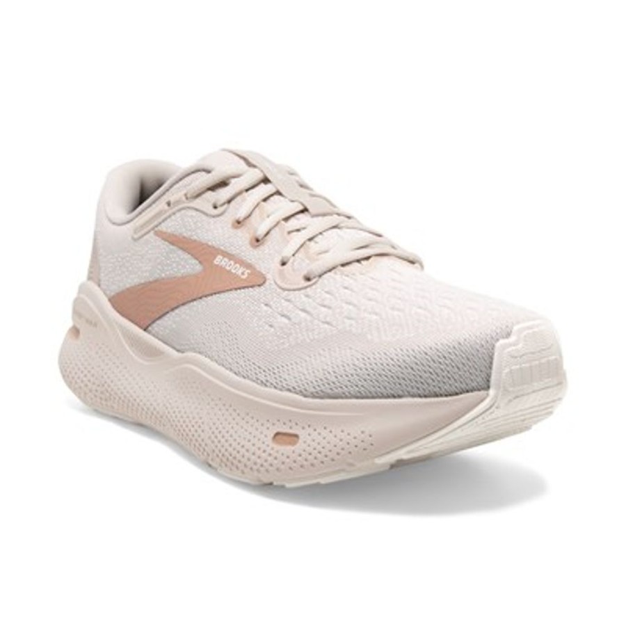 Brooks Running Ghost Max Crystal Grey White Tuscany Women'S | Athletic