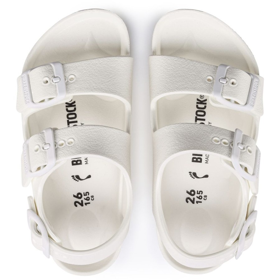 Birkenstock Milano Kid'S Eva White Narrow Width | Girls