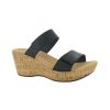 Naot Caveran Soft Black Leather | Sandals