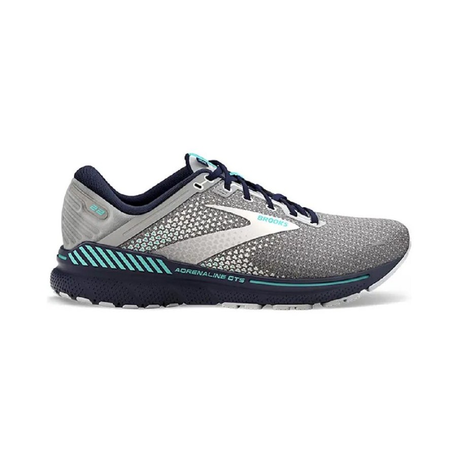 Brooks Running Adrenaline 22 Grey Peacock Aruba Women'S | Athletic