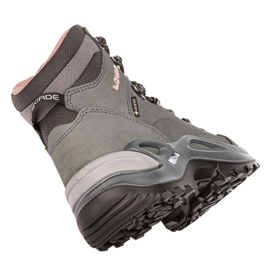 Lowa Renegade Gtx Mid Graphite Rose Women'S | Boots