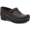 Dansko Professional Black Antique Tooled | Clogs