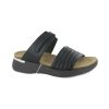 Naot Vesta Soft Black Leather | Sandals