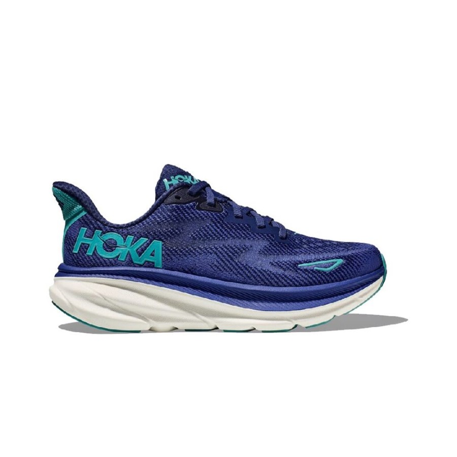 Hoka Clifton 9 Bellwether Blue Evening Sky Women'S | Athletic