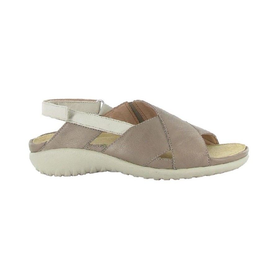 Naot Niho Soft Stone Ivory Leather | Sandals