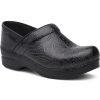 Dansko Professional Black Tooled Men'S | Clogs