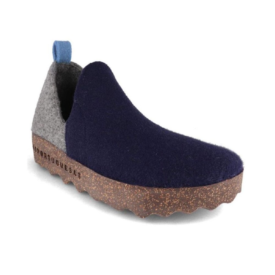 Asportuguesas City Split Navy Concrete | Slippers