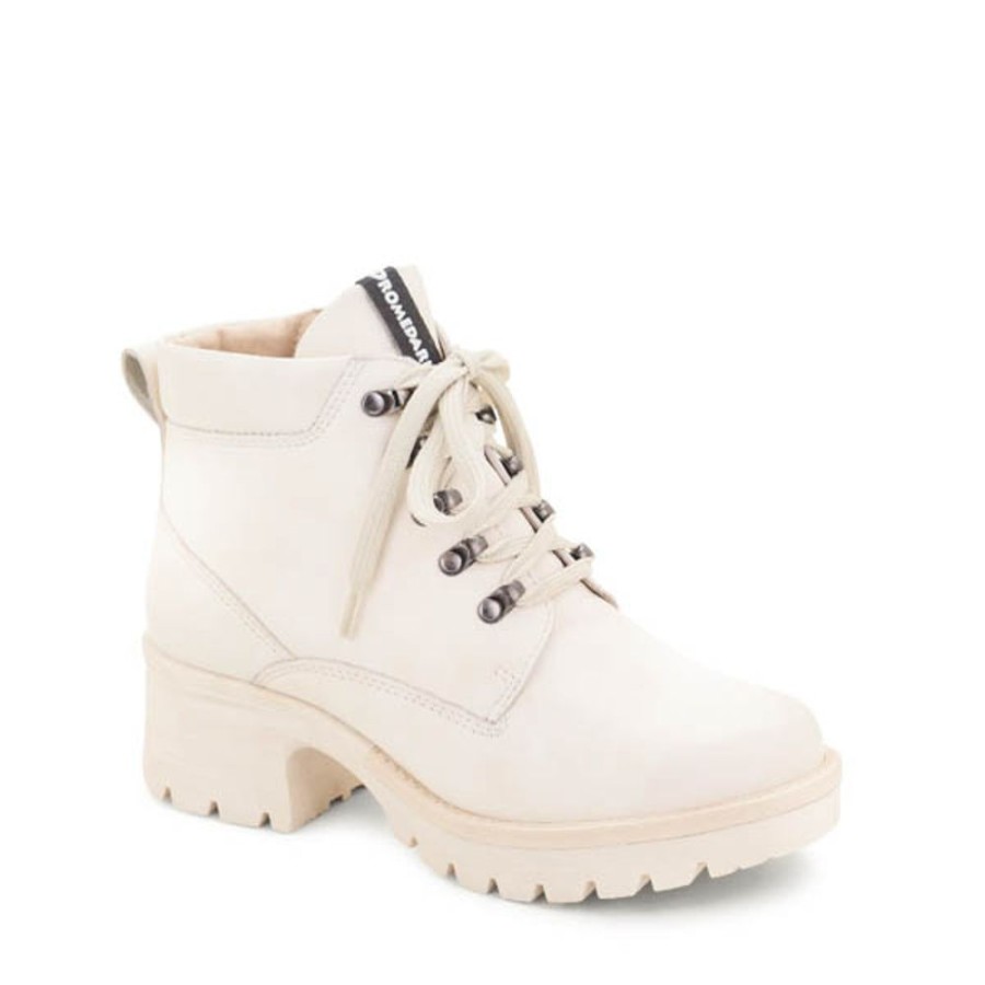 Dromedaris Karlie Ivory Leather | Boots