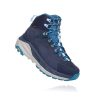 Hoka Kaha Mid Gtx Black Iris Blue Sapphire Women'S | Boots