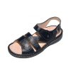 Finn Comfort Gomera Black Plisseelight | Sandals