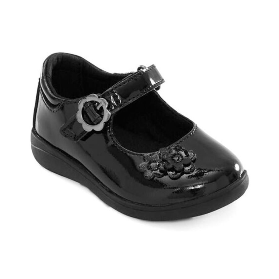 Stride Rite Holly Black Patent | Girls