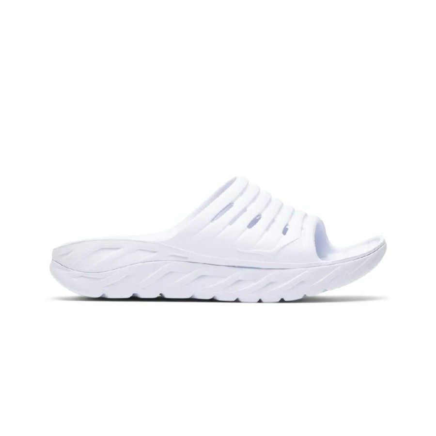 Hoka Ora Recovery Slide All White Women'S | Sandals